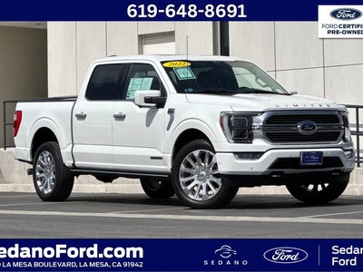 2022 Ford F-150 4X4 Limited 4DR Supercrew 5.5 FT. SB