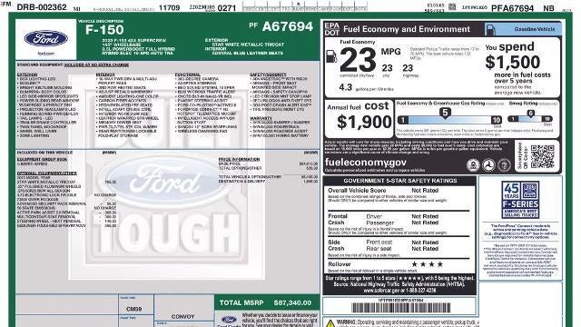 2023 Ford F-150 Platinum