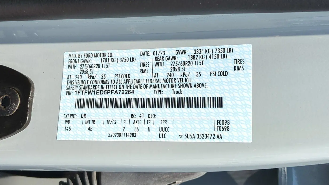 2023 Ford F-150 Platinum