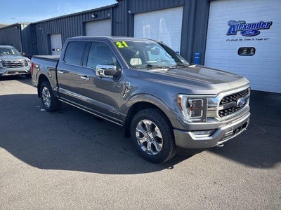 2021 Ford F-150 4X4 Platinum 4DR Supercrew 6.5 FT. SB