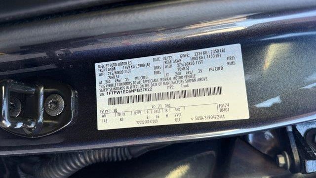 2022 Ford F-150 Limited