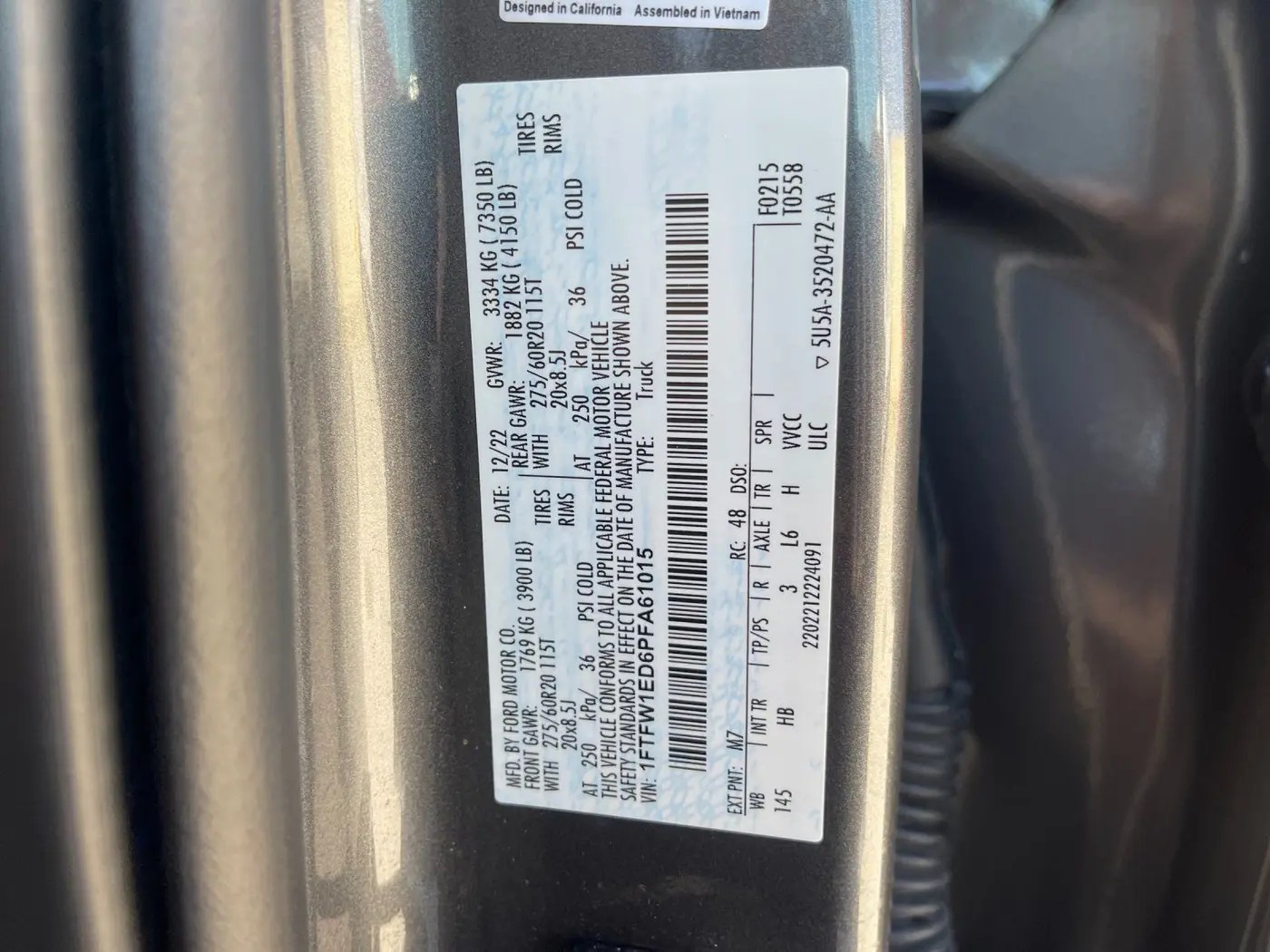2023 Ford F-150 - $49,986