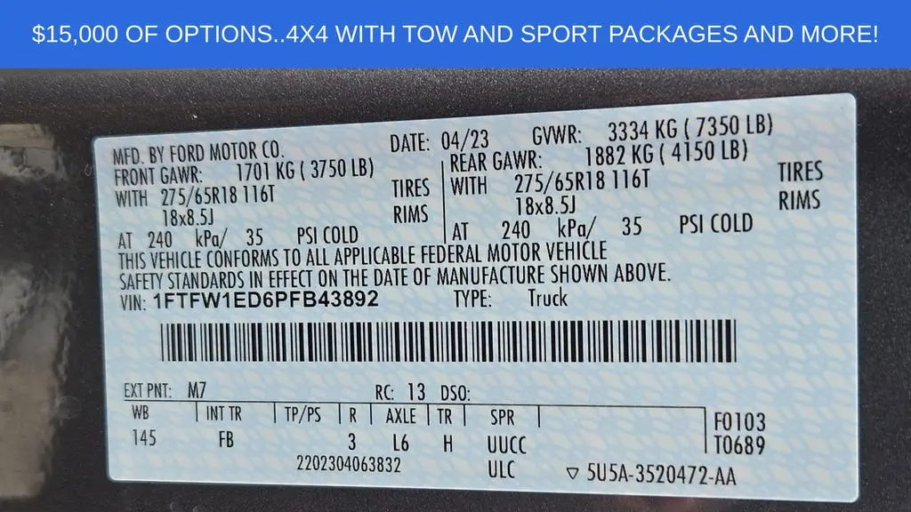 2023 Ford F-150 XL