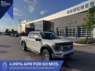 2022 Ford F-150 4X4 Lariat 4DR Supercrew 5.5 FT. SB