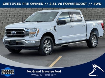 2022 Ford F-150 4X4 XLT 4DR Supercrew 6.5 FT. SB
