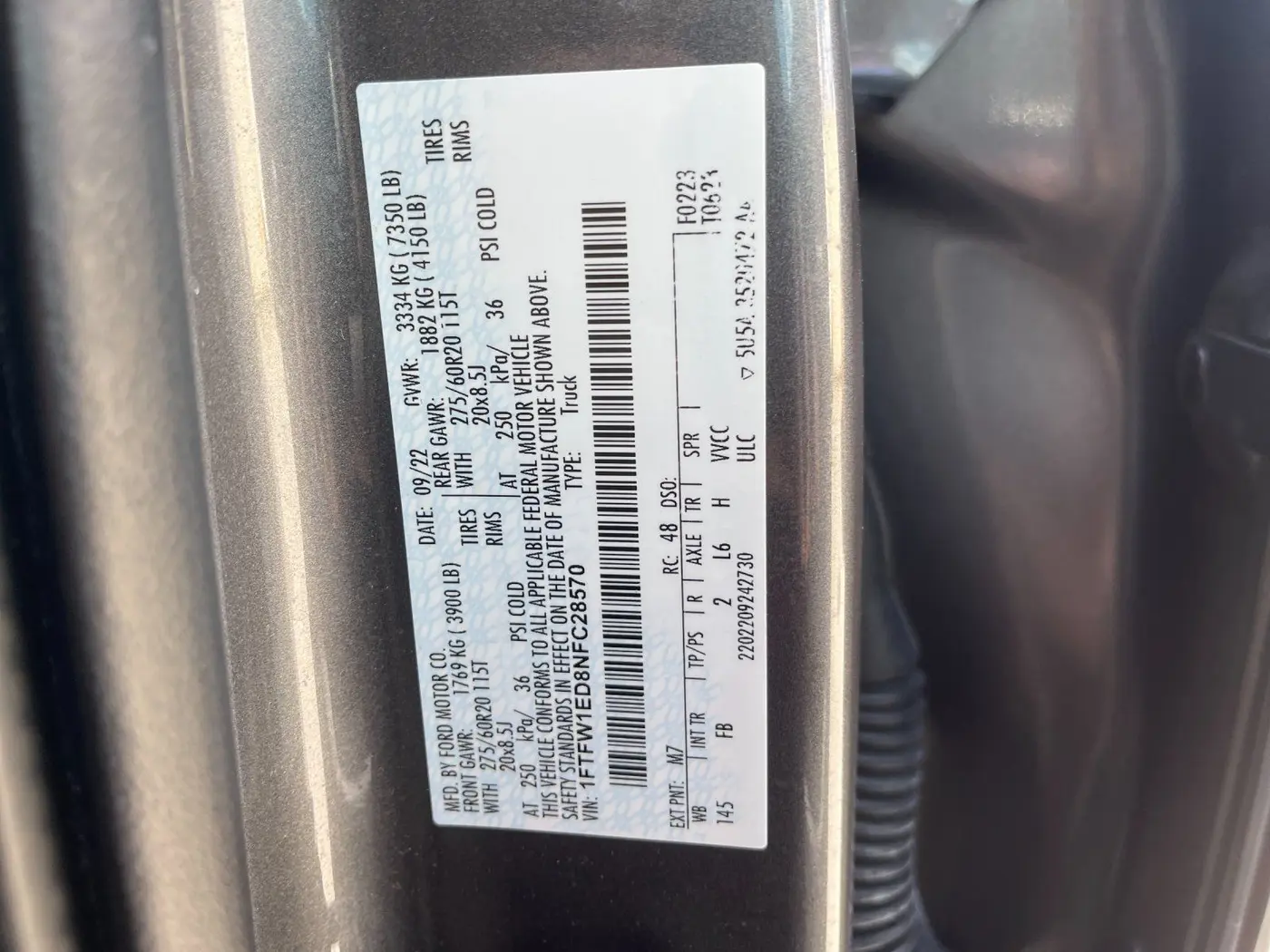 2022 Ford F-150 - $40,802