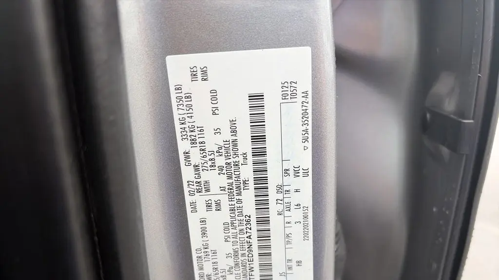 2022 Ford F-150 XL