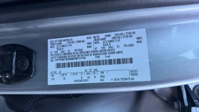 2022 Ford F-150 Limited
