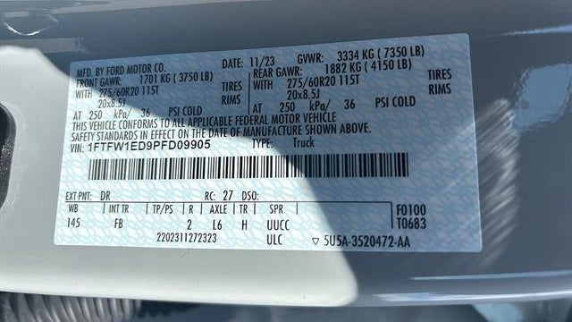 2023 Ford F-150 Limited