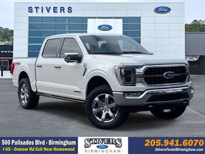 2021 Ford F-150 4X4 Platinum 4DR Supercrew 6.5 FT. SB