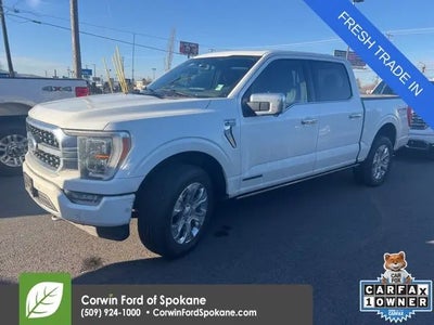 2022 Ford F-150 4X4 Platinum 4DR Supercrew 6.5 FT. SB