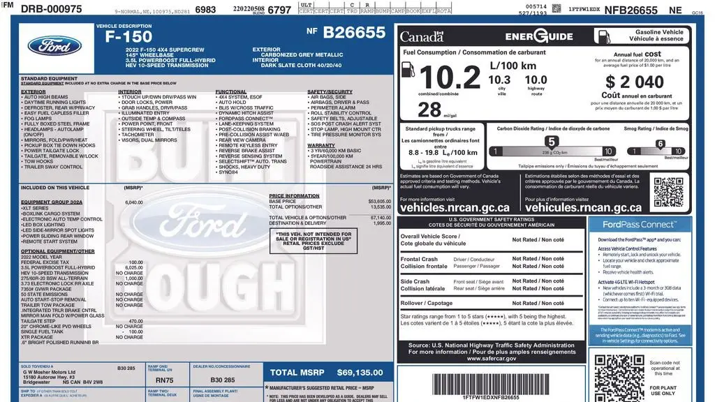 2022 Ford F-150 XL