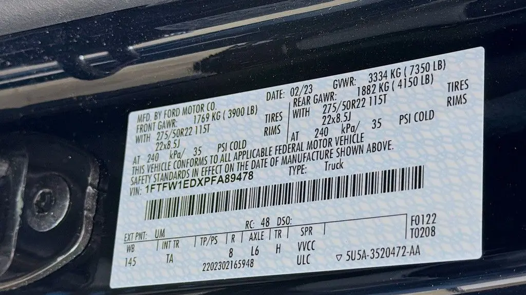 2023 Ford F-150 Lariat
