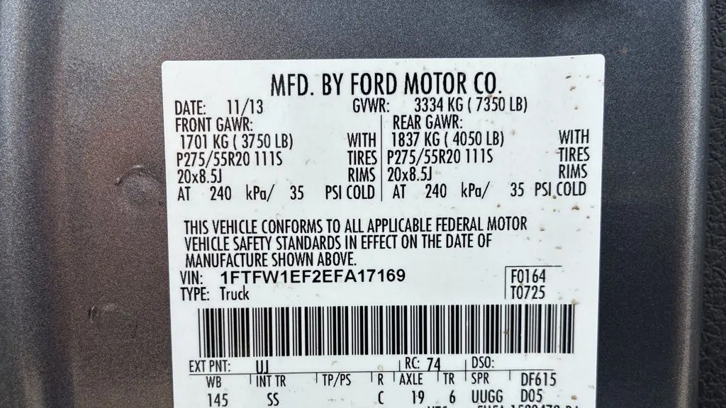 2014 Ford F-150 STX