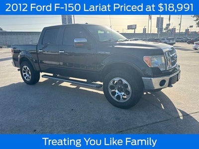 2012 Ford F-150 4X4 Lariat 4DR Supercrew Styleside 6.5 FT. SB