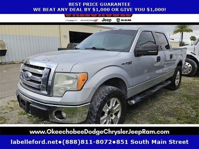 2012 Ford F-150 4X4 XLT 4DR Supercrew Styleside 5.5 FT. SB