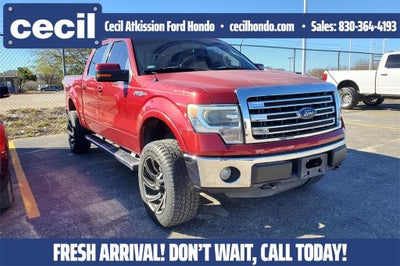 2013 Ford F-150 4X4 Lariat 4DR Supercrew Styleside 5.5 FT. SB