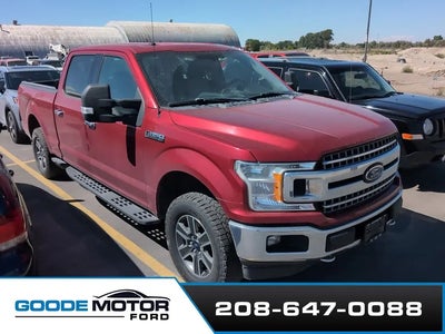 2018 Ford F-150 4X4 XLT 4DR Supercrew 6.5 FT. SB