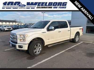 2015 Ford F-150 4X4 Platinum 4DR Supercrew 6.5 FT. SB