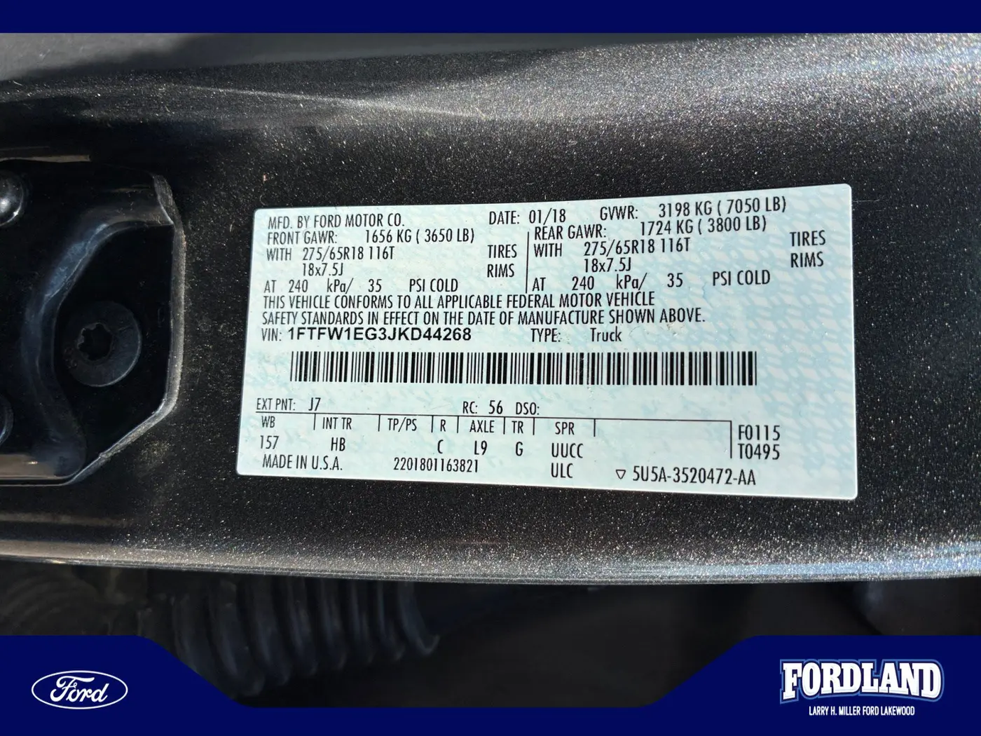 2018 Ford F-150 - $29,201