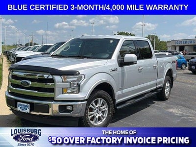 2017 Ford F-150 4X4 Lariat 4DR Supercrew 6.5 FT. SB