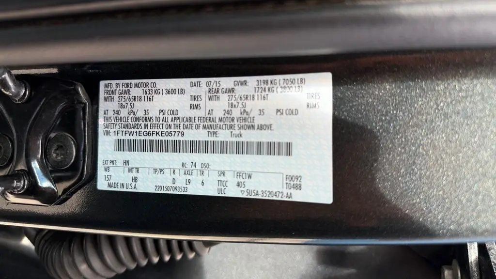 2015 Ford F-150 Platinum