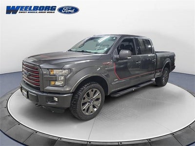2016 Ford F-150 4X4 Lariat 4DR Supercrew 6.5 FT. SB