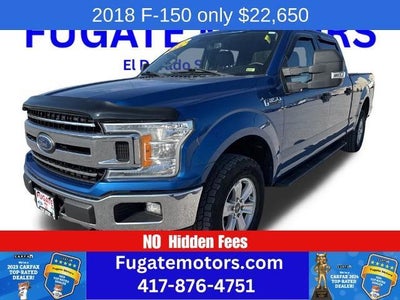 2018 Ford F-150 4X4 XLT 4DR Supercrew 6.5 FT. SB