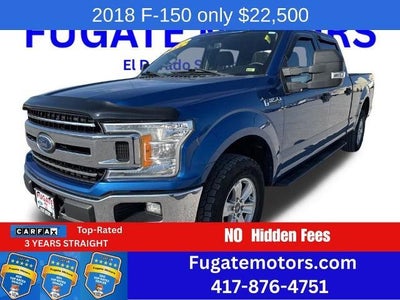 2018 Ford F-150 4X4 XLT 4DR Supercrew 6.5 FT. SB