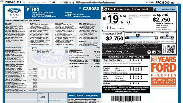 2015 Ford F-150 Platinum