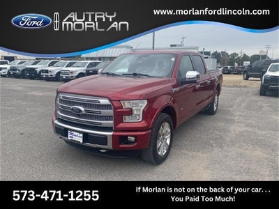 2015 Ford F-150 4X4 Platinum 4DR Supercrew 6.5 FT. SB
