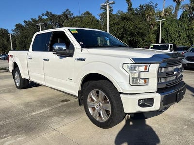 2015 Ford F-150 4X4 Platinum 4DR Supercrew 6.5 FT. SB