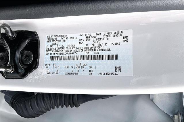 2016 Ford F-150 - $23,830