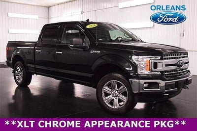 2018 Ford F-150 4X4 XLT 4DR Supercrew 6.5 FT. SB