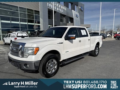 2012 Ford F-150 4X4 Lariat 4DR Supercrew Styleside 6.5 FT. SB