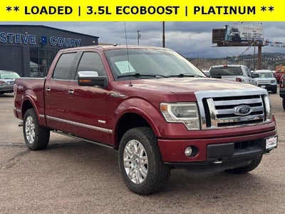 2014 Ford F-150 4X4 Platinum 4DR Supercrew Styleside 5.5 FT. SB