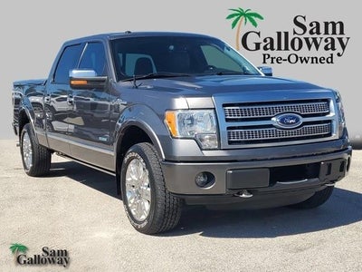 2012 Ford F-150 4X4 Platinum 4DR Supercrew Styleside 6.5 FT. SB