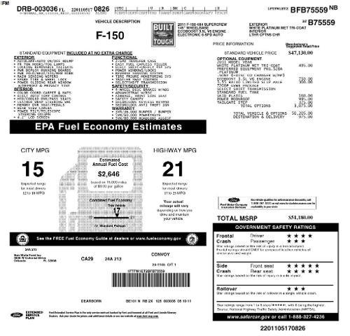 2011 Ford F-150 Platinum — photo 1 of 12