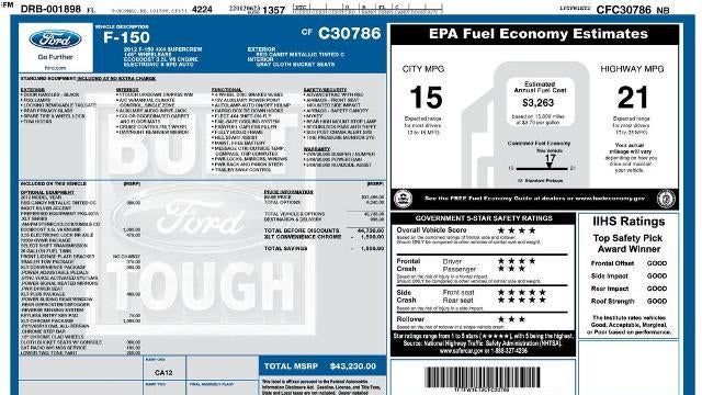 2012 Ford F-150 FX4
