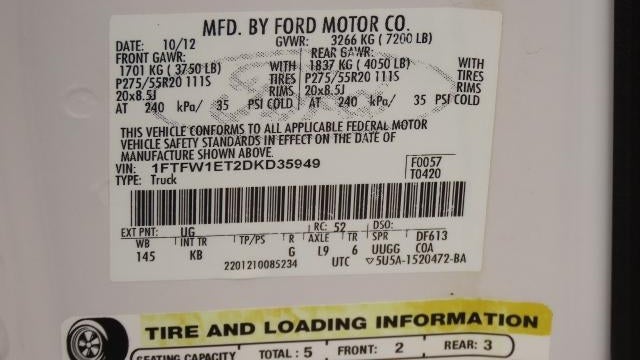 2013 Ford F-150 King Ranch