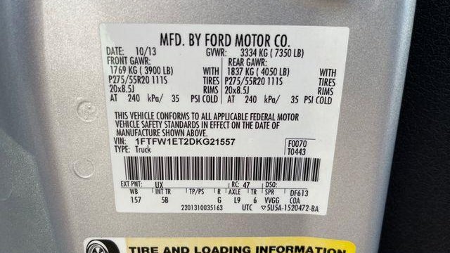 2013 Ford F-150 Platinum