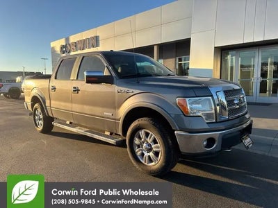2012 Ford F-150 4X4 Lariat 4DR Supercrew Styleside 5.5 FT. SB