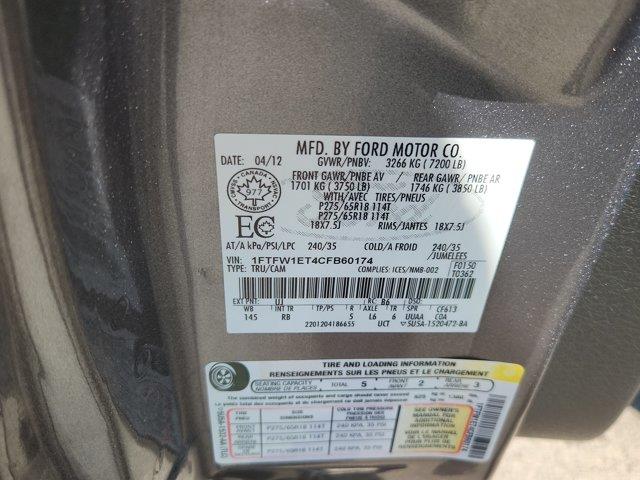 2012 Ford F-150 - $14,001