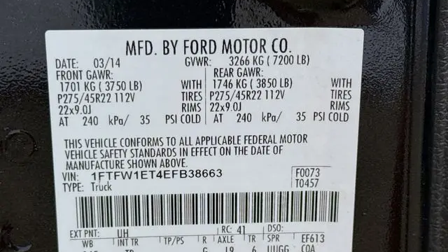 2014 Ford F-150 FX4