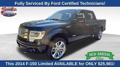 2014 Ford F-150 4X4 Limited 4DR Supercrew Styleside 5.5 FT. SB