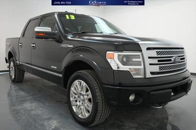 2013 Ford F-150 4X4 Platinum 4DR Supercrew Styleside 5.5 FT. SB