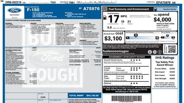 2014 Ford F-150 FX4