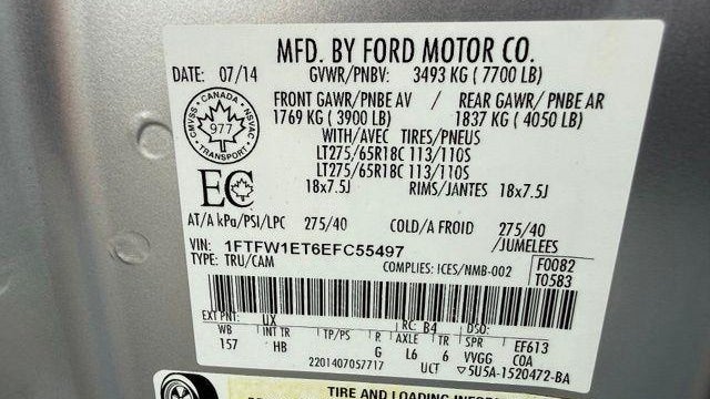 2014 Ford F-150 FX4