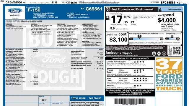 2014 Ford F-150 FX4