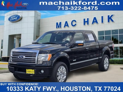 2011 Ford F-150 4X4 Platinum 4DR Supercrew Styleside 6.5 FT. SB